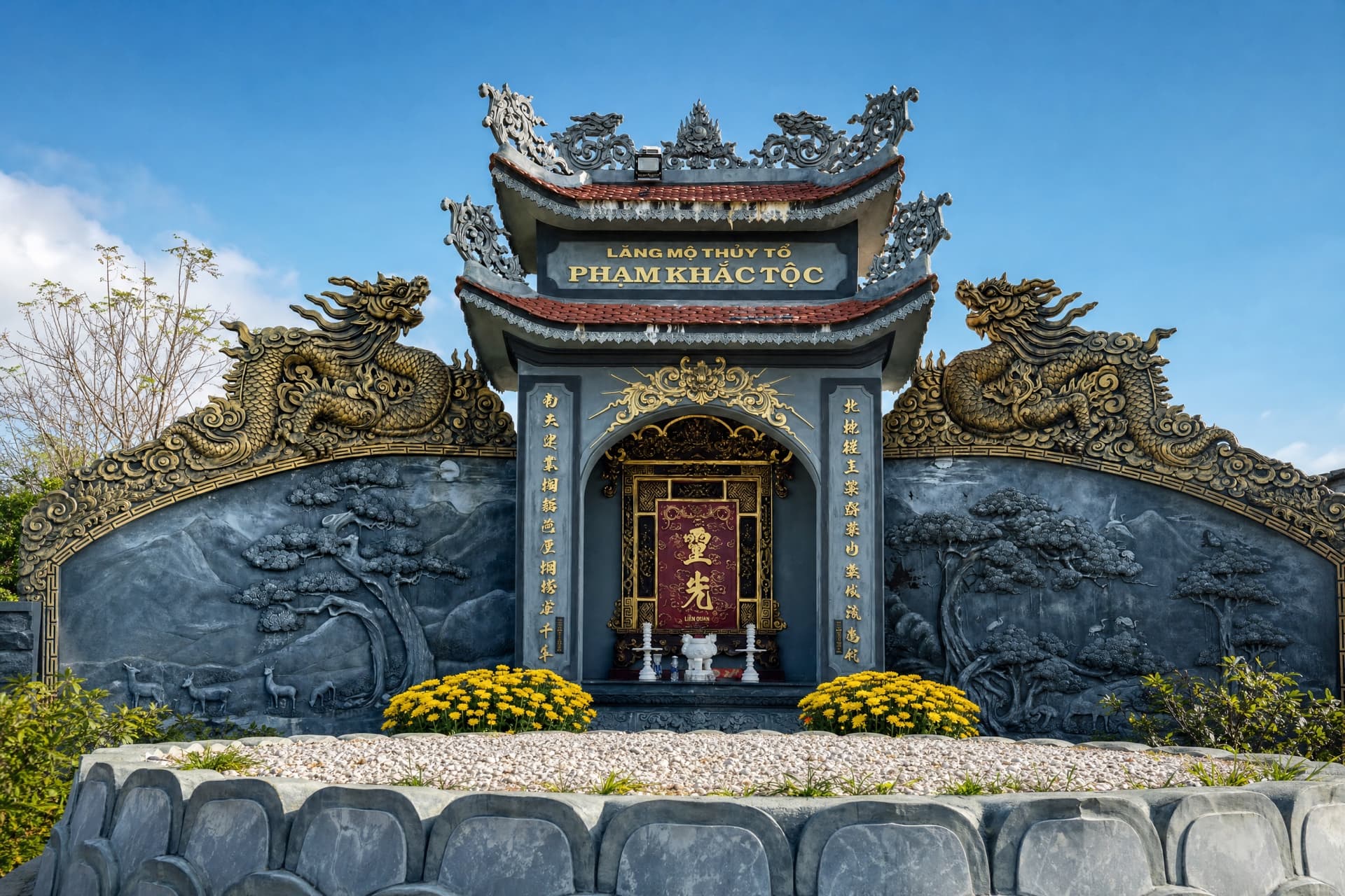 Hoàn thành tôn tạo lăng mộ Thủy tổ Phạm Khắc Tăng